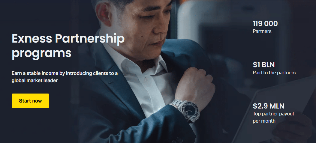 Exness 外汇联盟计划