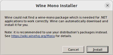 PlayOnLinux package installation